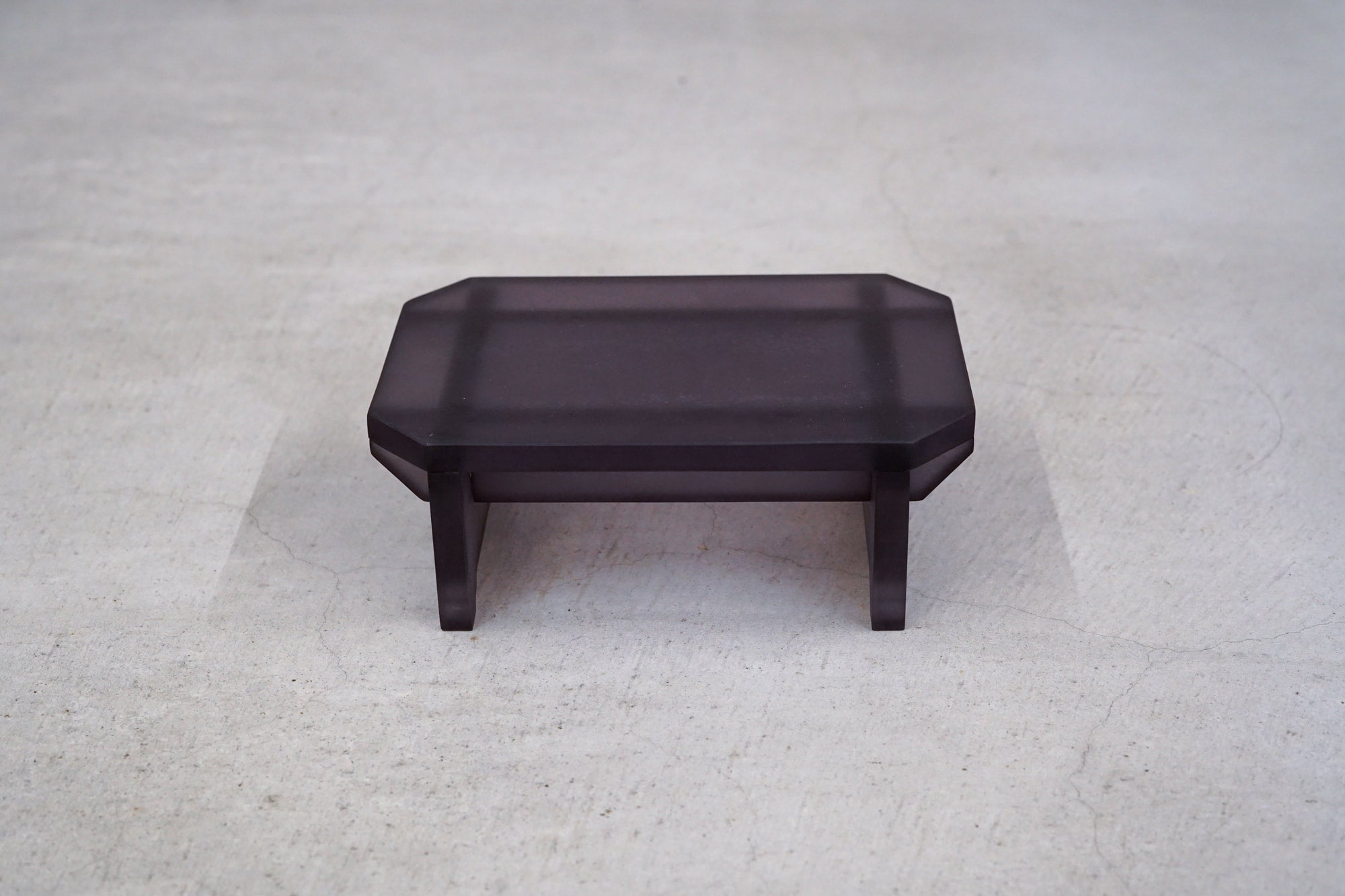 Seongsoo Kim] アクリルソバン Black Rectangle (mini) | 火と木 by