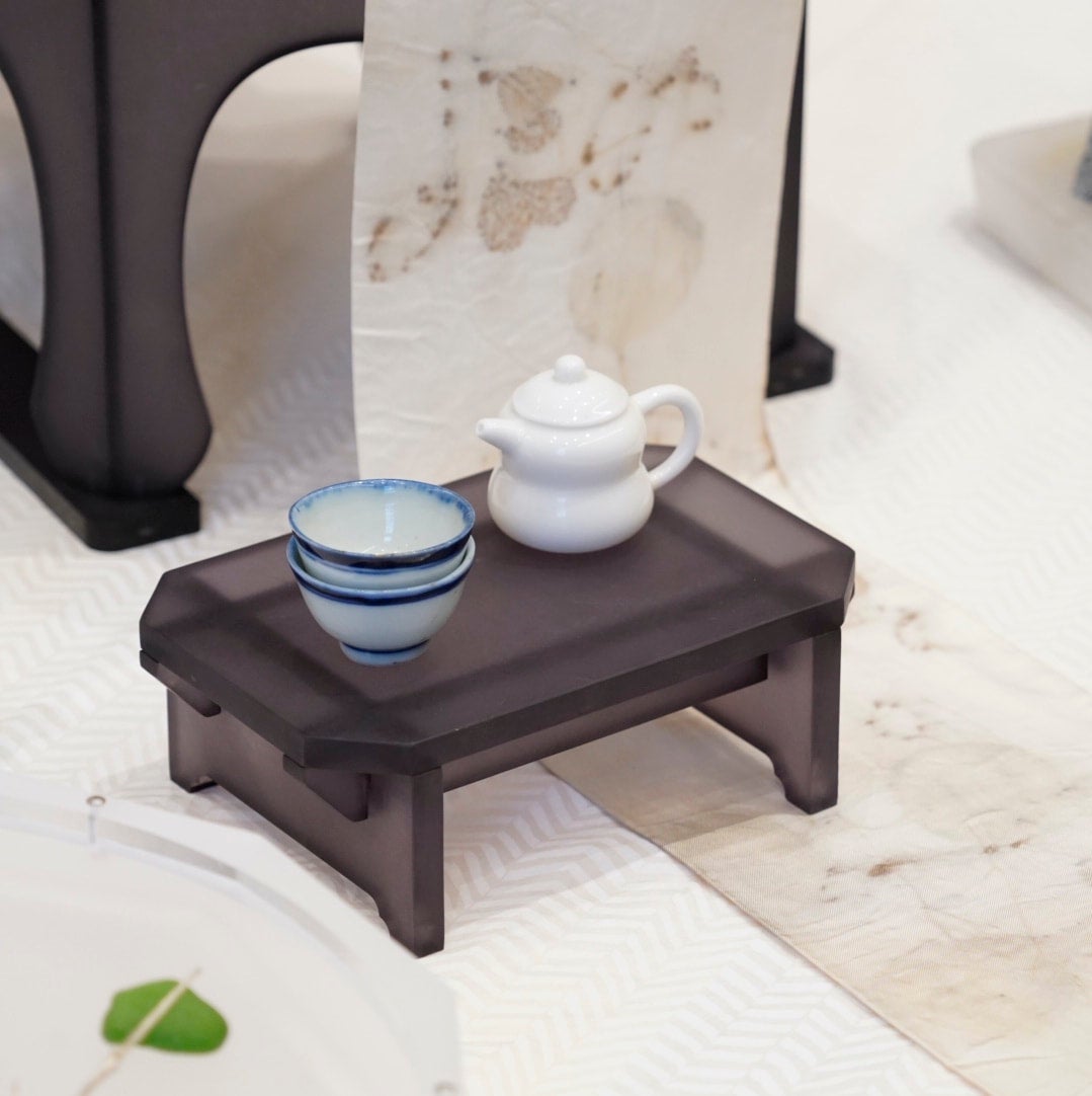 Seongsoo Kim] アクリルソバン Black Rectangle (mini) | 火と木 by